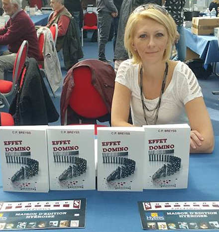 dedicaces du livre: Effet Domino par C. P. BREYSS