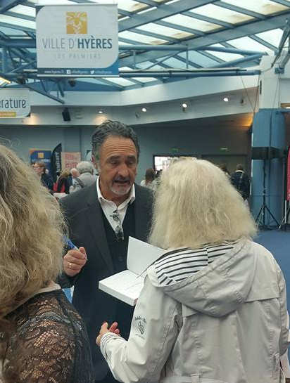  Le sang des Léca de Marc Archippe au Salon du livre d'Hyéres