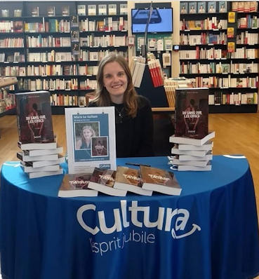 Marie le Vaillant au Cultura de Cholet