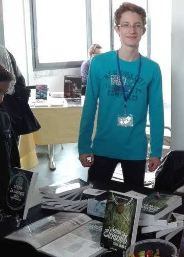 Nataniel Marquis dédicace son livre