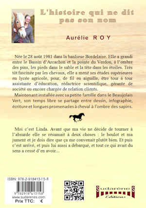 Photo du livre: L'histoire qui ne dit pas son nom par Aurélie Roy