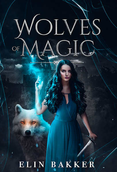 Photo recto du livre:Wolves of Magic par Elin Bakker