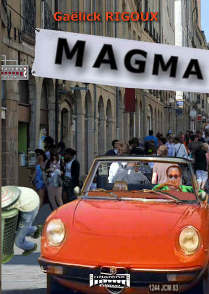 Photo  du livre:Magma par Gaëlick Rigoux 