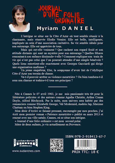 Photo  du livre: Journal d'une folie ordinaire par Myriam Daniel