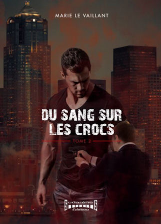 Photo recto du livre:  Du sang sur les crocs T2 par Marie Le Vaillant