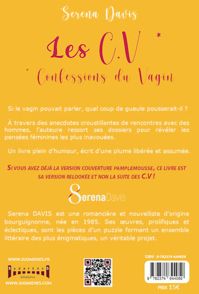 Photo  du livre: Les Confessions du Vagin  par Serena DAVIS