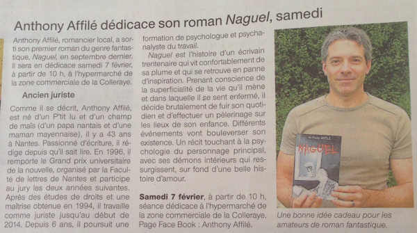 Photo du livre: Naguel par Anthony Affilé