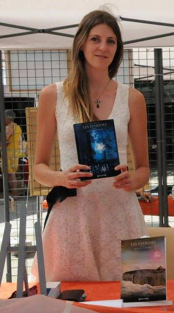 Cindy Defosse fête du livre de SARRIANS LEZ'ARTS