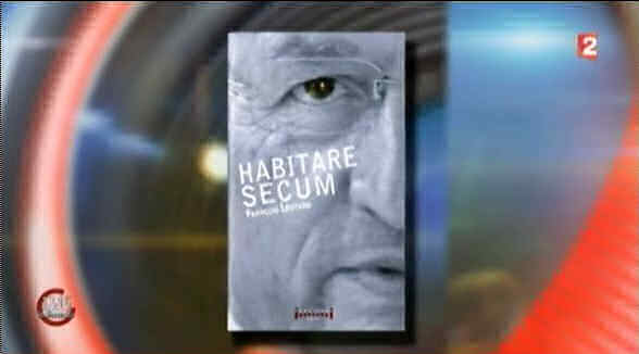 France2 parle du livre Habitare Secum de François Léotard