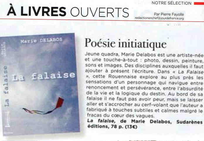 sélection jour de France: La Falaise par Marie Delabos