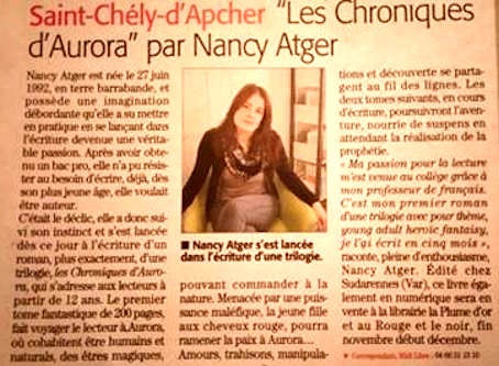  Les Chroniques d'Aurora  par Nancy Atger