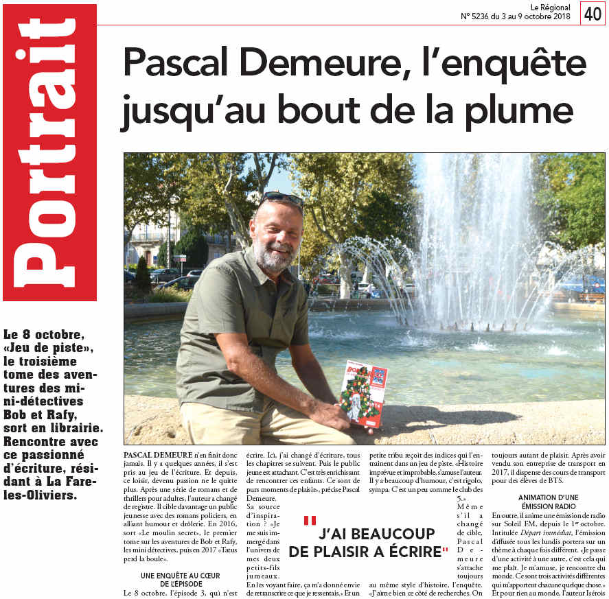 Pascal Demeure en dédicace